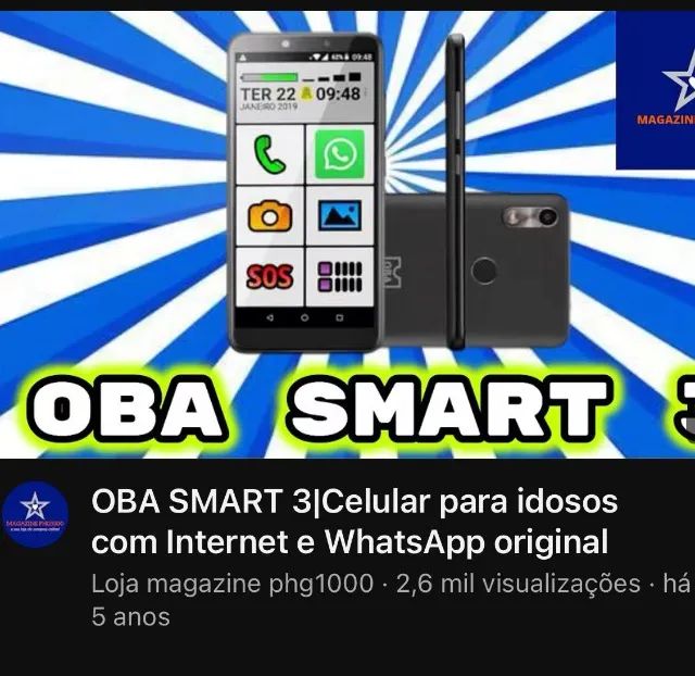 Celular Obabox novo