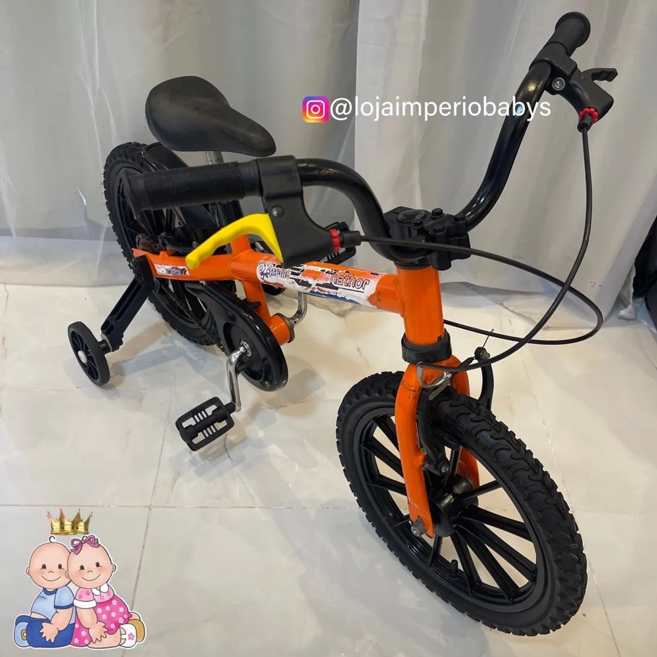 Bicicleta infantil aro 16 - Foto 3