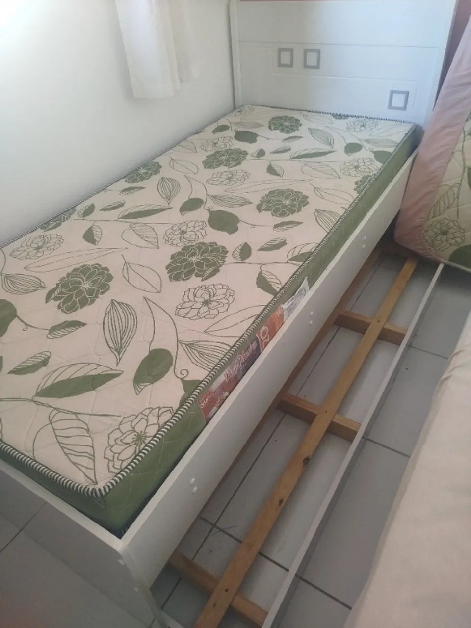 Cama de solteiro com cama auxilar - Foto 2