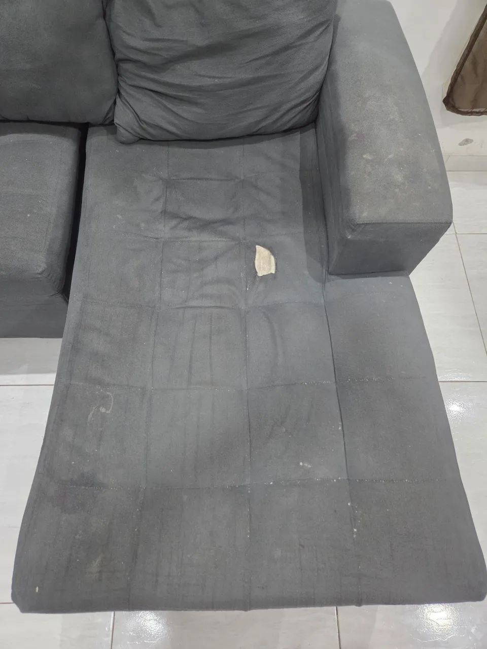 Sofá 3 lugares - Seminovo - Foto 3