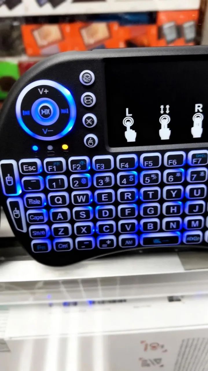 Mini Teclado de Led Tv Box Smart Tv - Foto 2