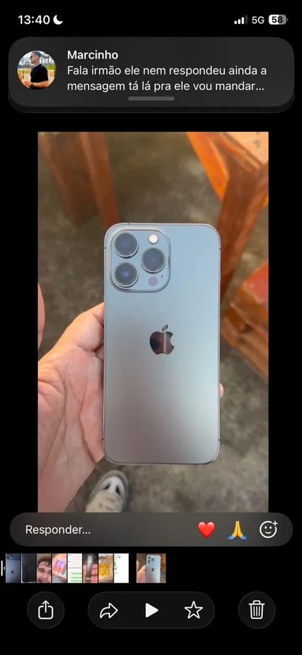 iPhone 13 Pro 128gb Usado em perfeito estado  - Foto 2