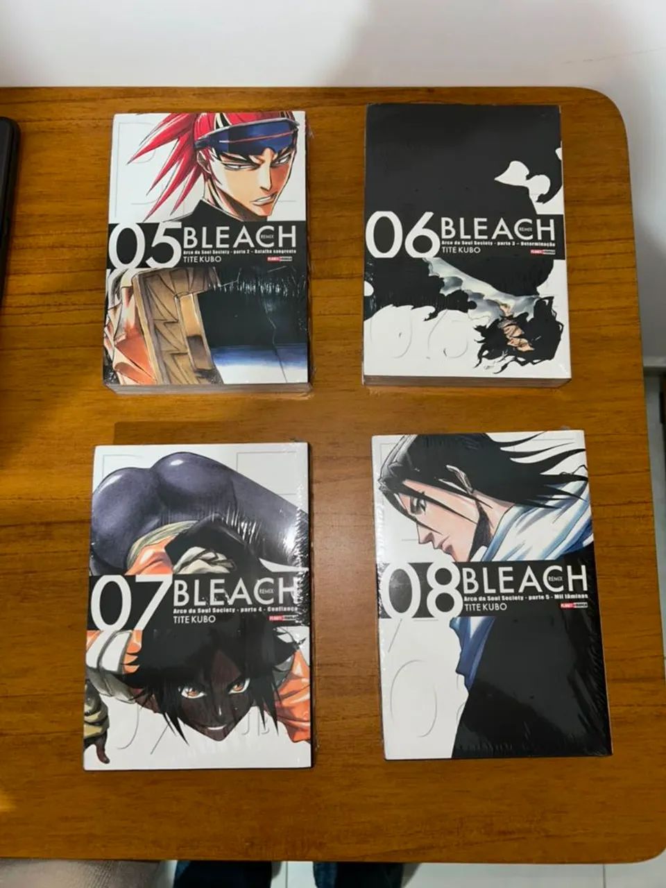 Mangá Bleach Remix Vol. 1 ao 8 Lacrados (Exceto volume 1) - Livros
