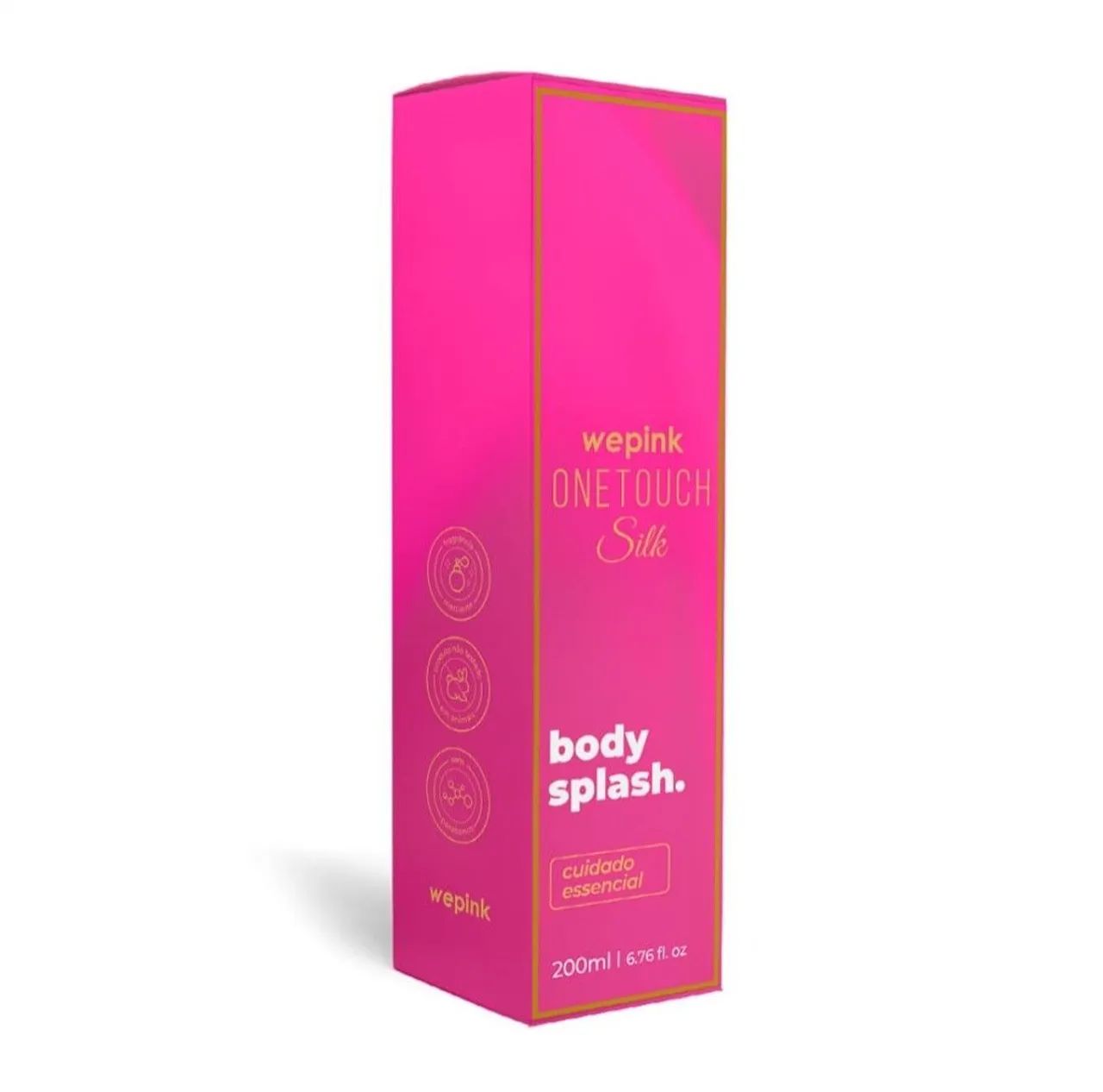 Body Splash One Touch Silk 200 ML Original  - Foto 4