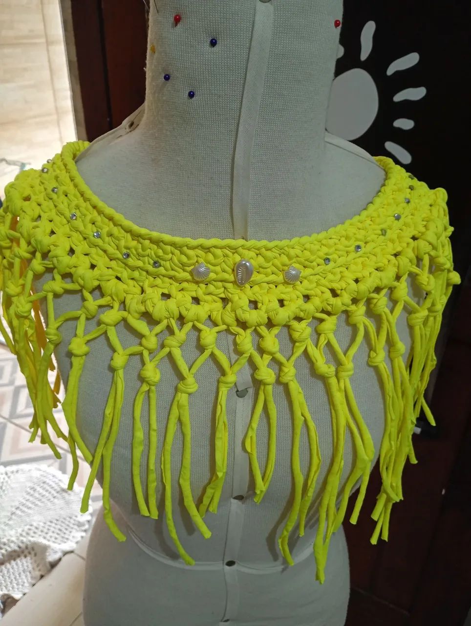 Cinto em Macrame  - Foto 3