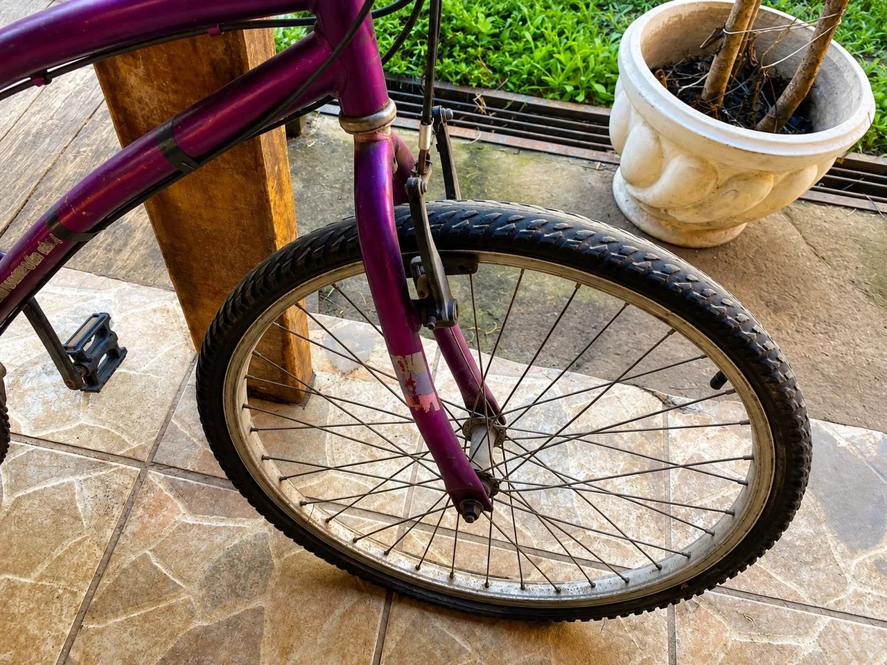 Bicicleta Roxa - Foto 2