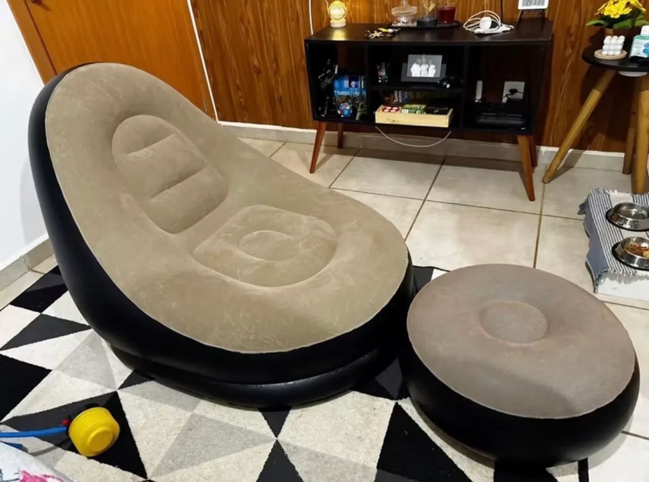 Vendo puf/poltrona inflável  - Foto 3