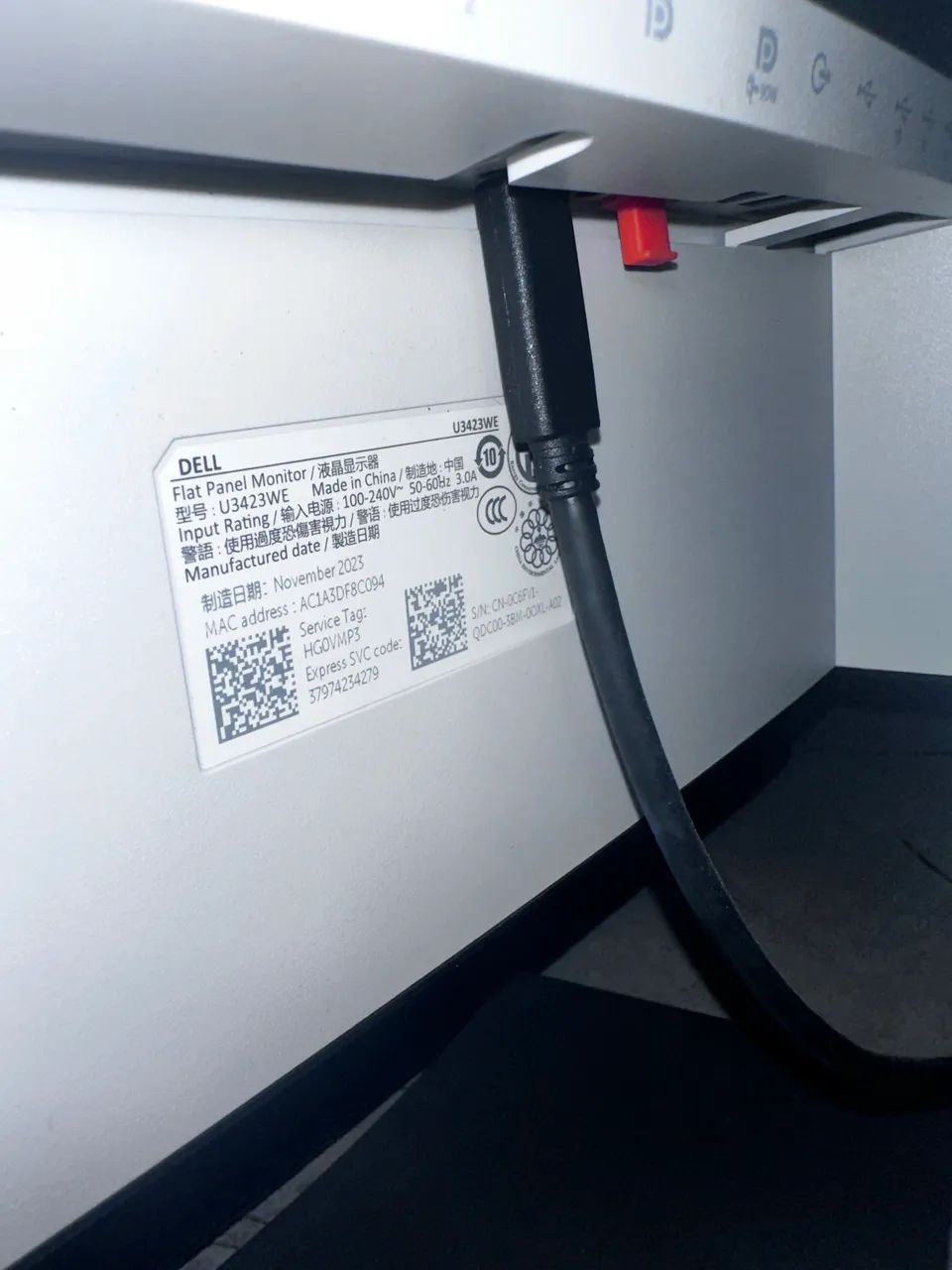 Monitor Dell UltraSharp U3423WE - 34? Curvo | USB-C Hub