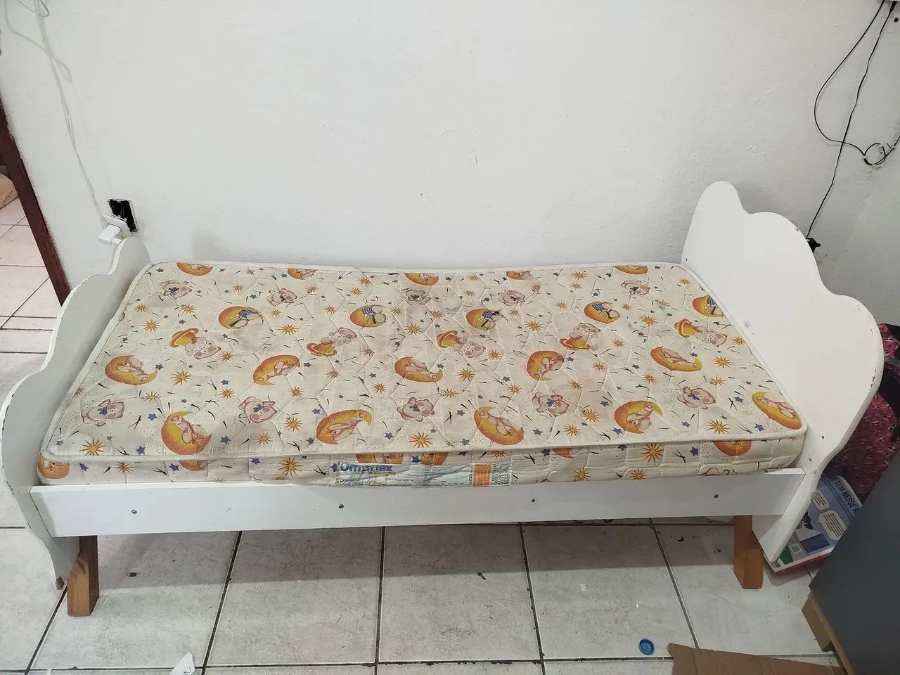 Cama infantil branca - Foto 2
