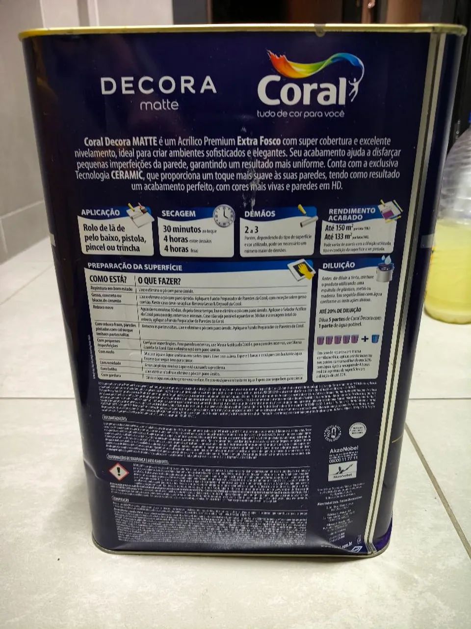 VENDO LATA DE TINTA  - Foto 3
