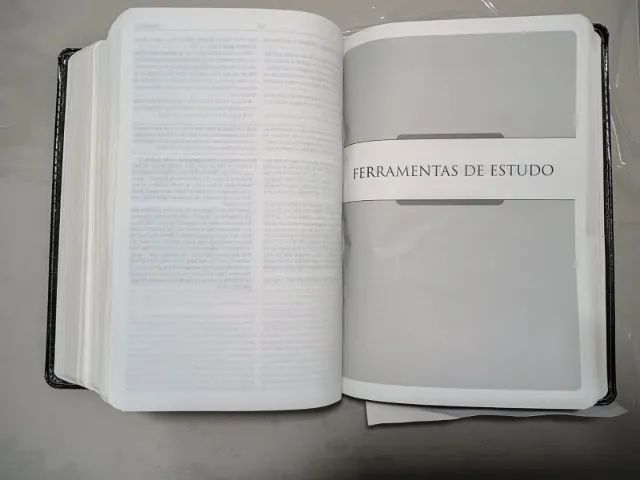 Bíblia de Estudo Herança Reformada Preta 1ª Edição Raridade - Lacrada - Foto 6
