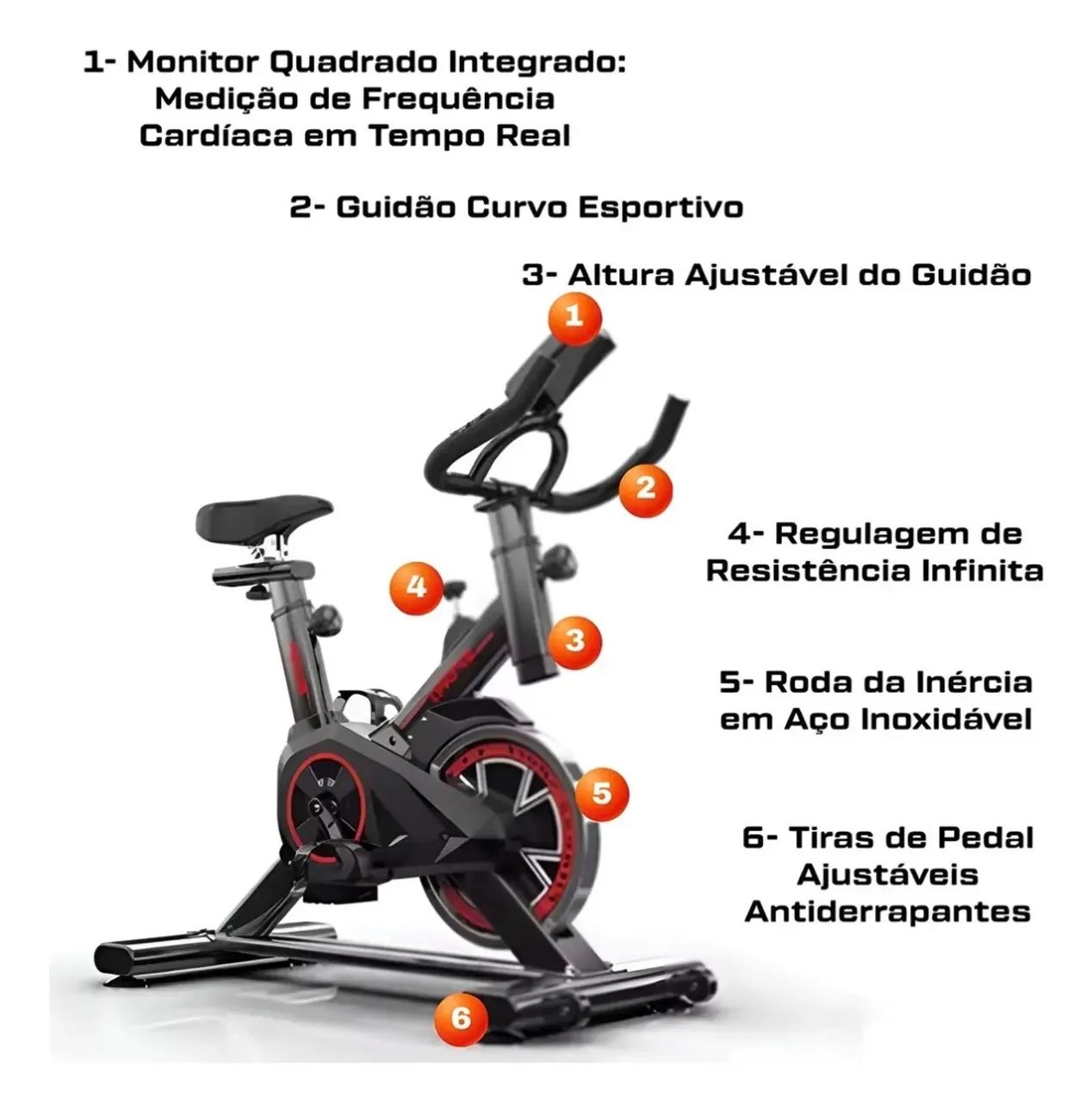 Bicicleta ergométrica  - Foto 4