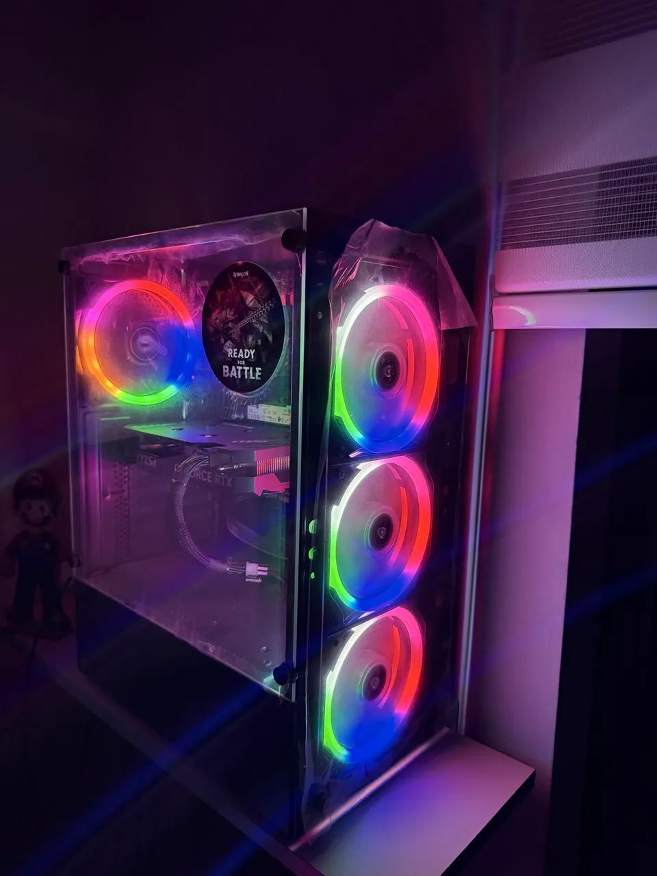 PC GAMER - i7 14º gen / rtx 4060 / 32Gb memória ram  - Foto 4