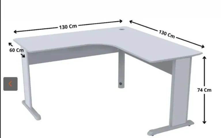 Mesa escritório em L - Foto 3