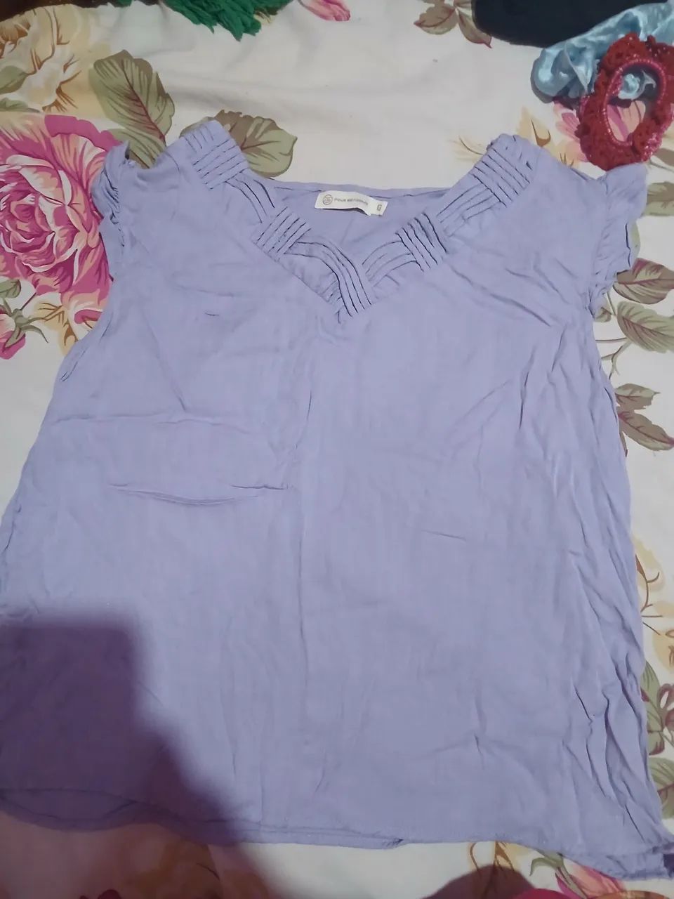Blusa lilás G
