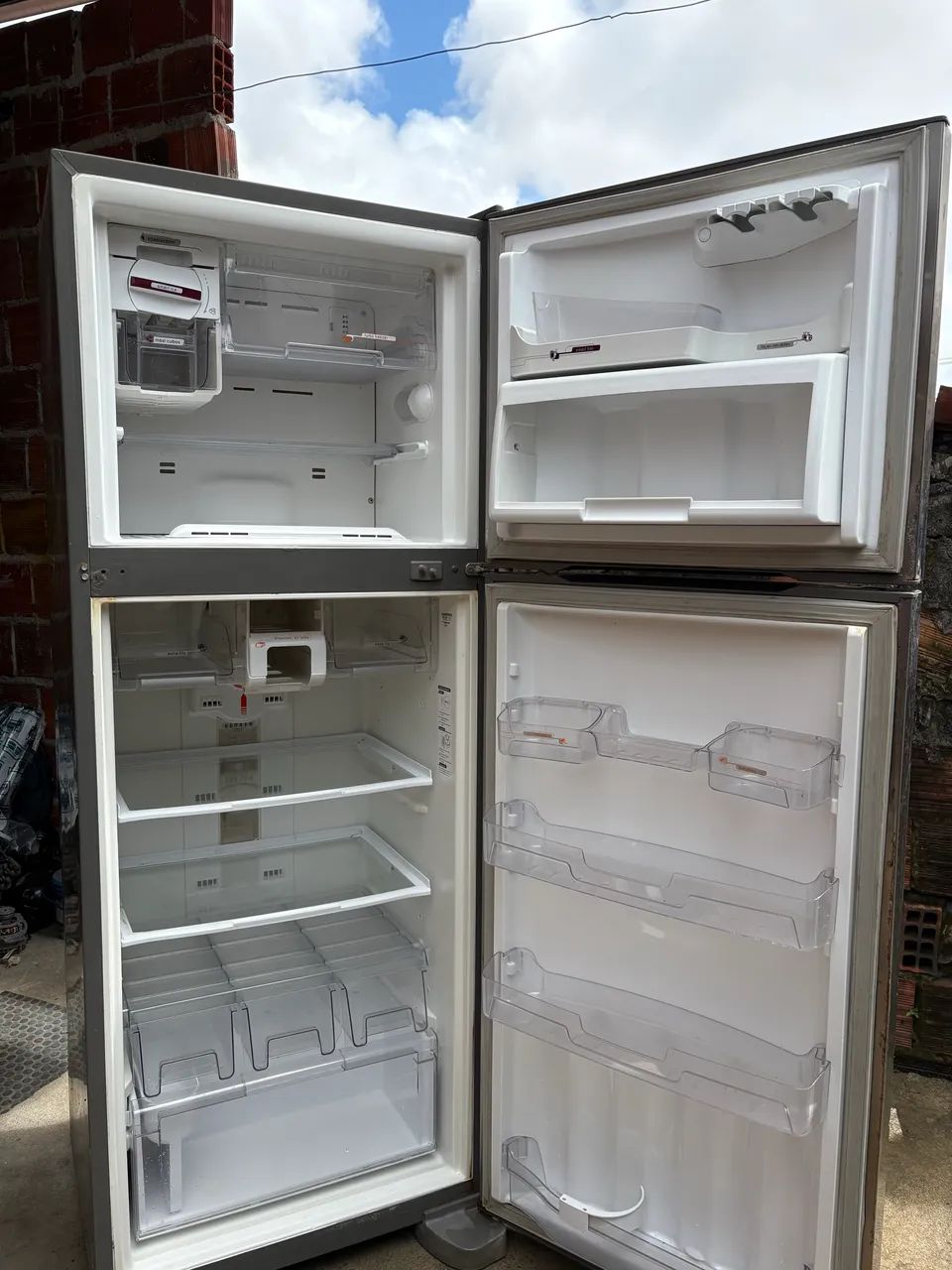 Geladeira Brastemp Inox