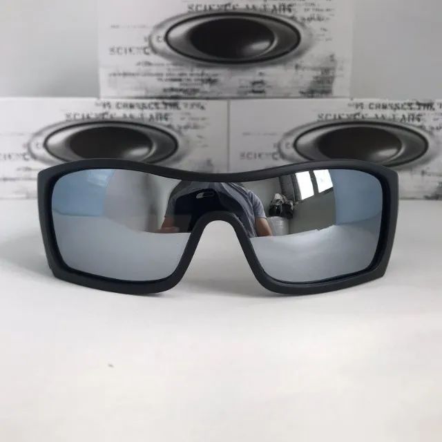 óculos de sol oakley batwolf shark lentes polarizadas - Foto 3