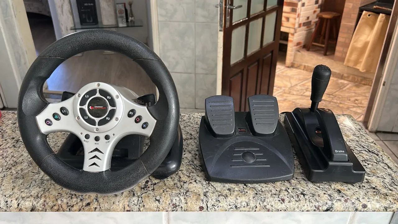 Volante Leadership Ps2/ps3/pc-usb Model 1026