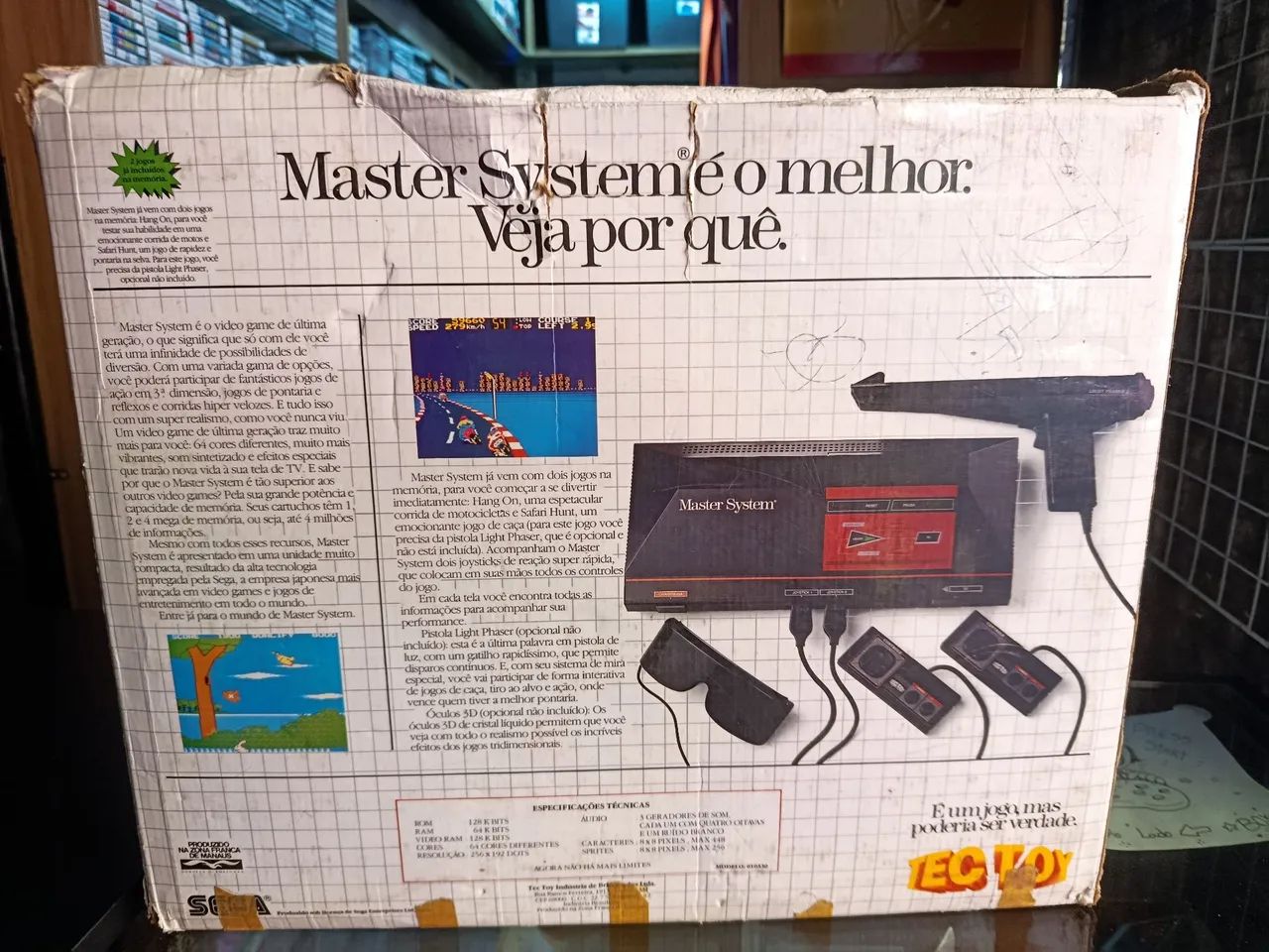 Caixa Master System  - Foto 3