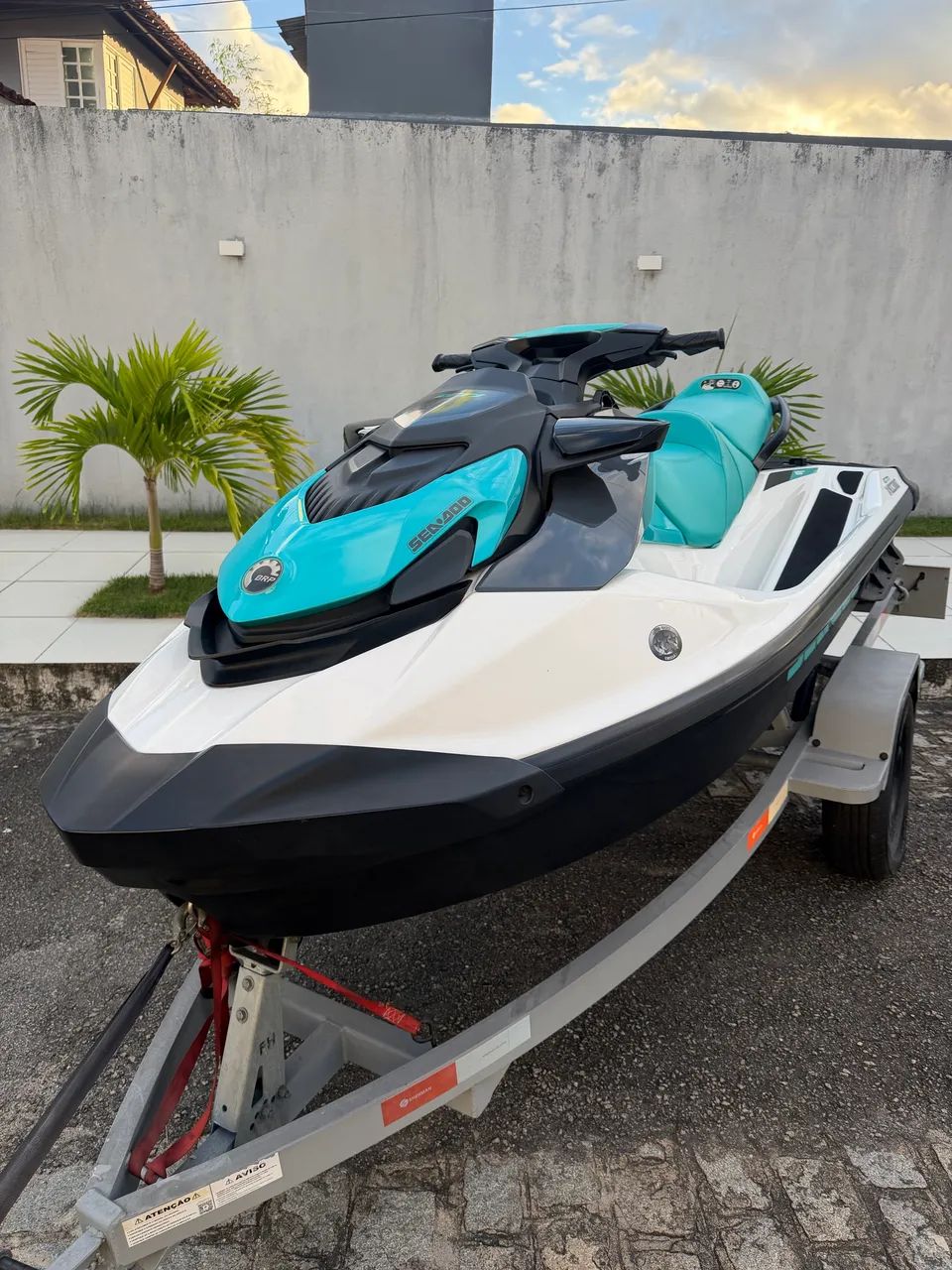 JETSKI SEADOO 130 35HORAS + CARROCINHA 