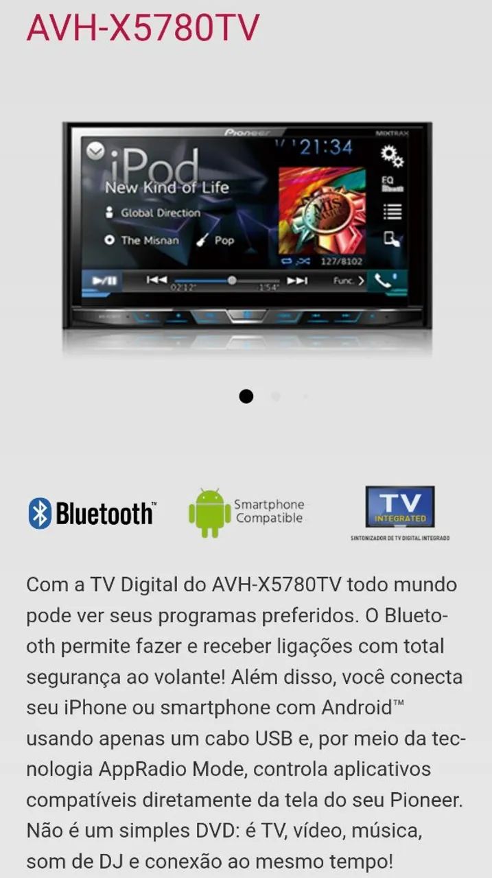 AVH-X5780TV - Foto 3