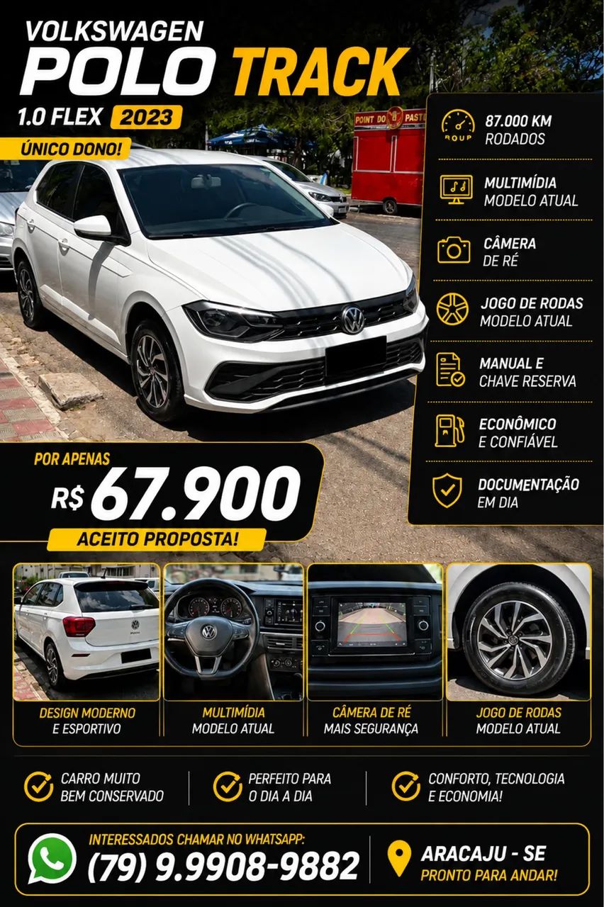 Volkswagen Polo Polo Track 1.0 Flex 12V 5p 2023