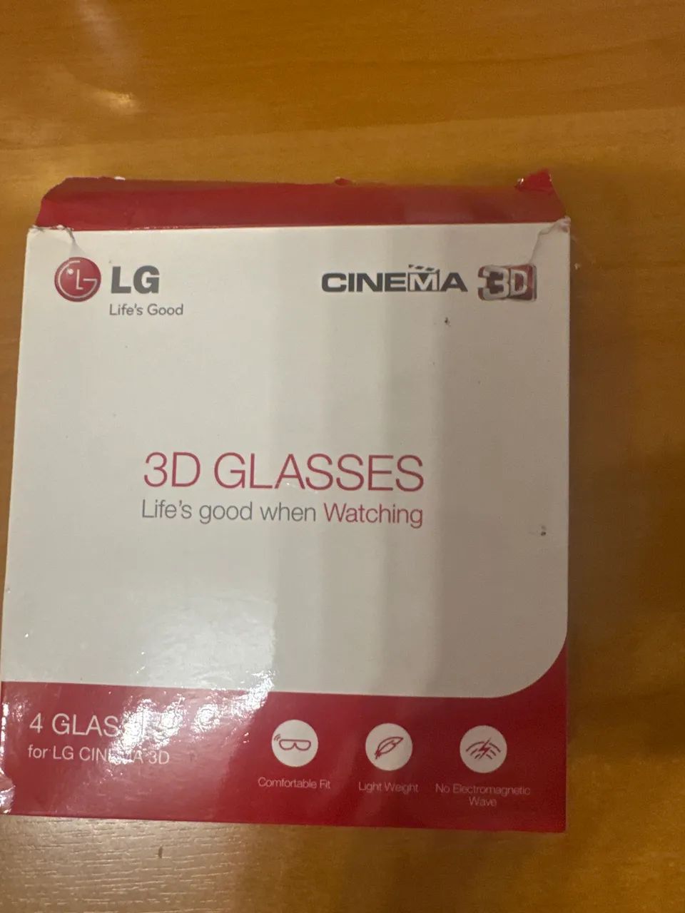 Óculos 3D LG