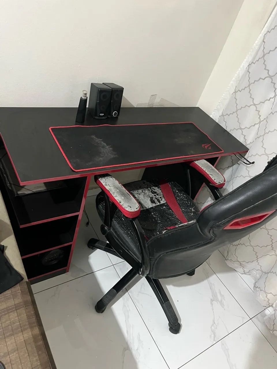 Mesa e cadeira gamer  - Foto 5