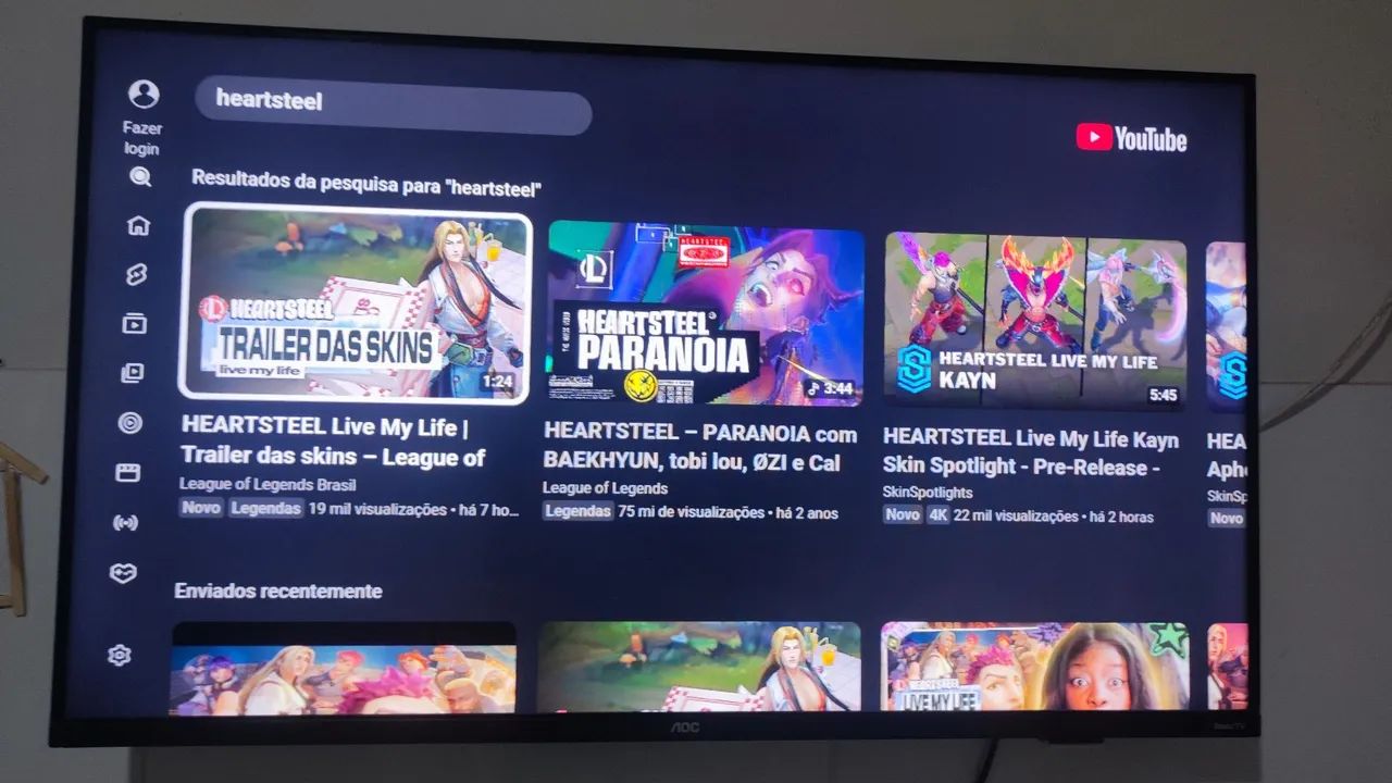 Smartv AOC Roku 43 polegadas  - Foto 3