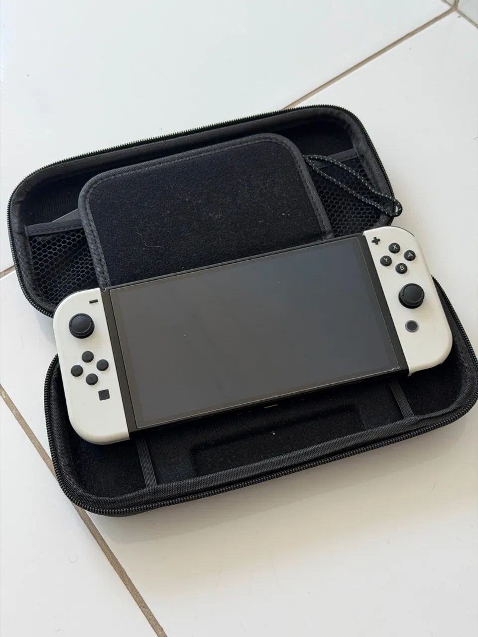 Nintendo, Console + Jogo, Switch OLED Branco - Foto 2