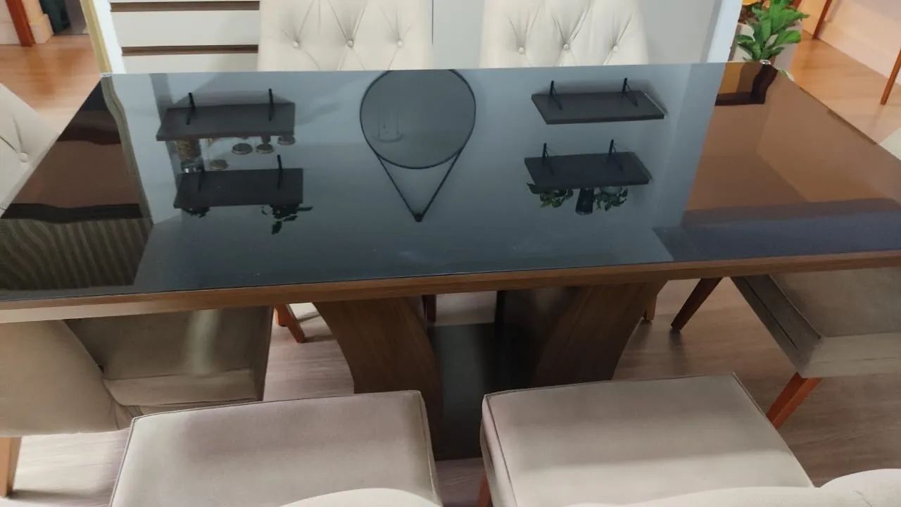 Mesa de jantar 6 lugares  - Foto 3