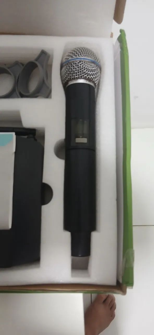 Microfone sem fio duplo - Foto 4
