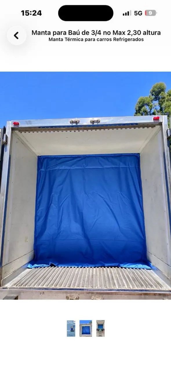 Vendo manta termica p/ refrigerado instalação grátis  - Foto 3