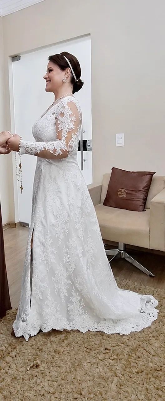 Vestido de Noiva Rendado