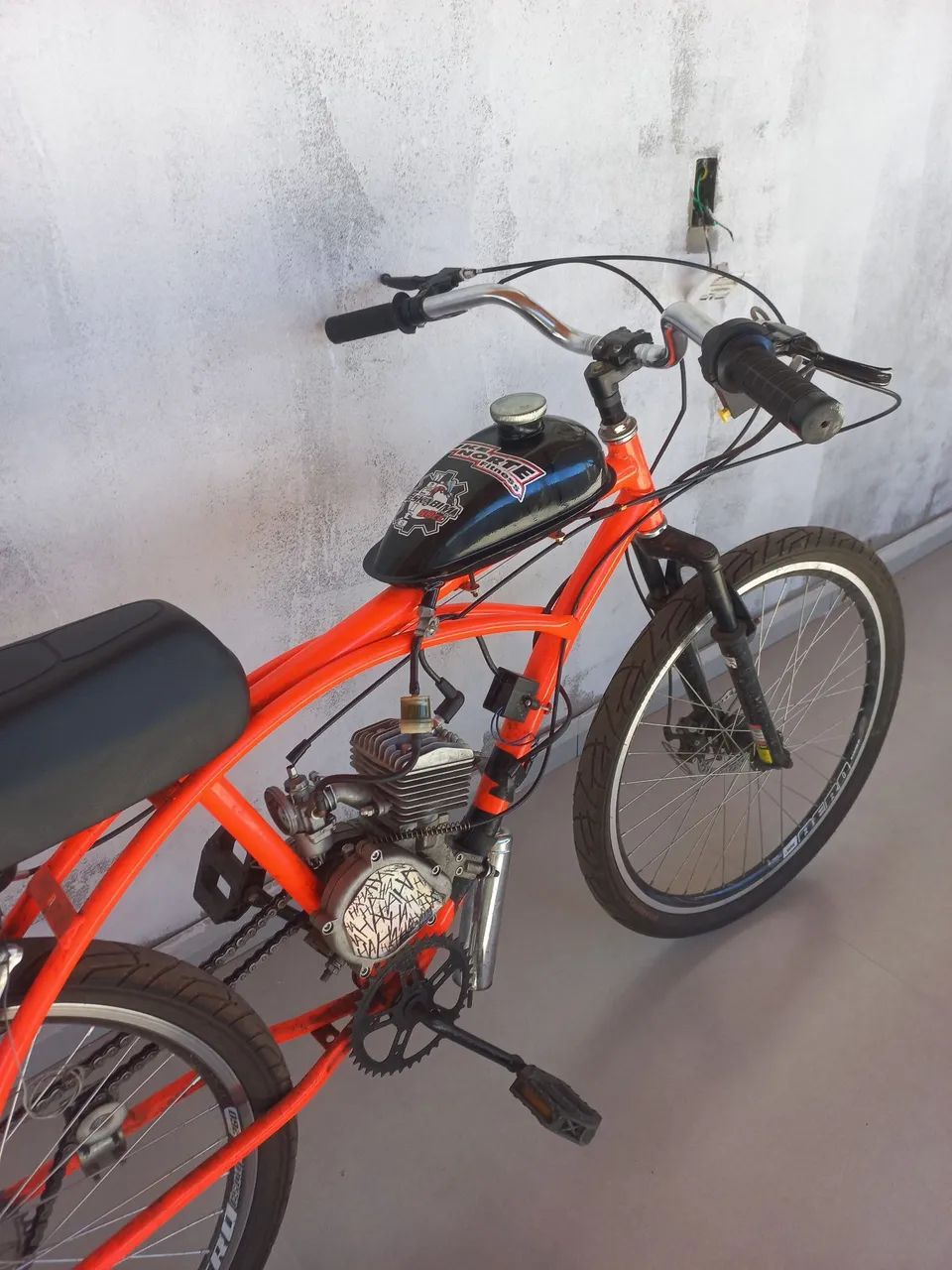 Bicicleta motorizada 80cc - Foto 2