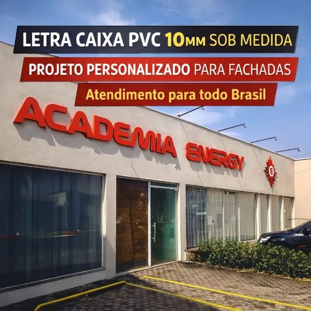 Instalação de Letra Caixa em geral 