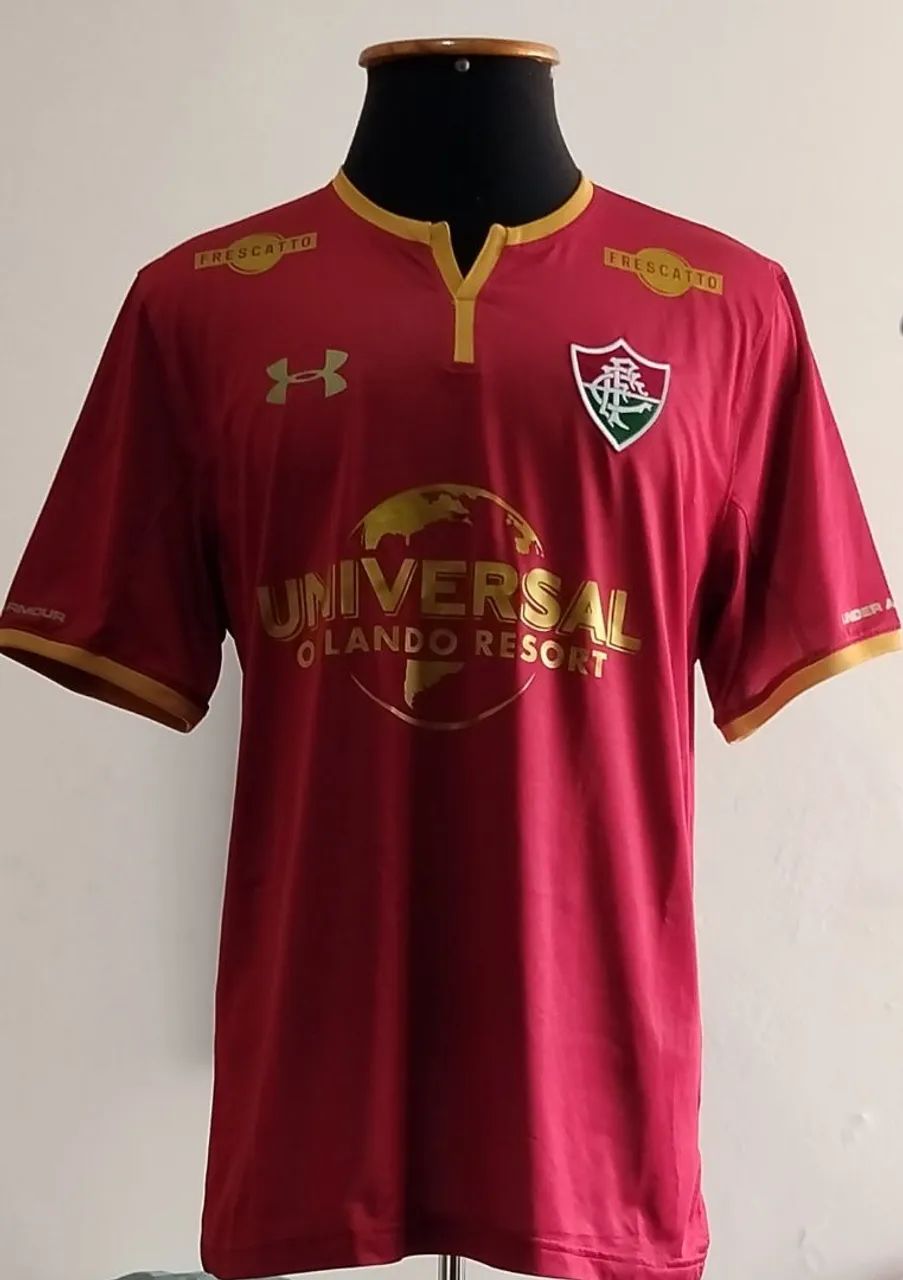 Camisa Fluminense Under Armour Grená 2017 jogador  - Foto 3