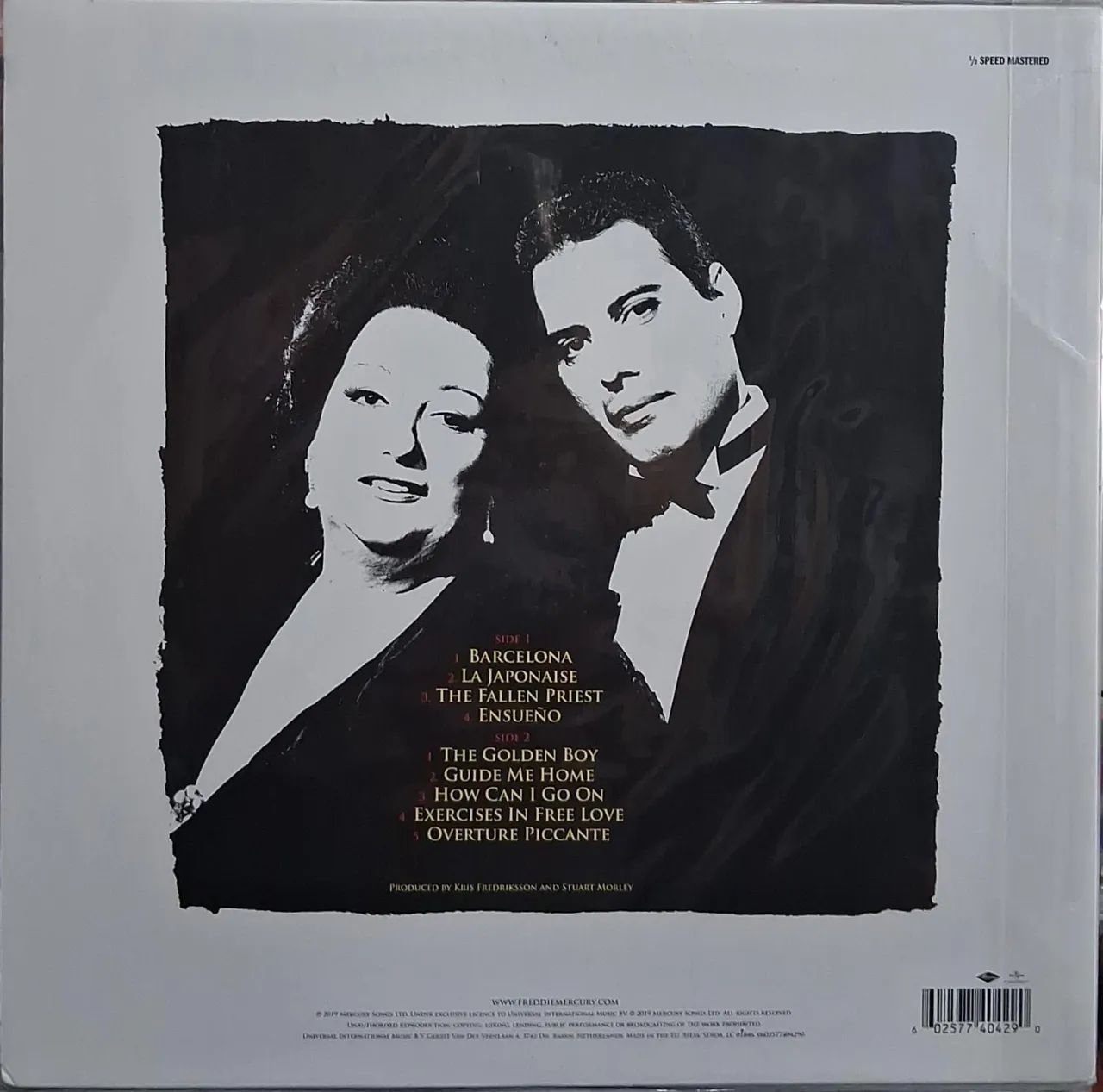 LP IMPORTADO FREDDIE MERCURY & MONTSERRAT CABALLÉ LACRADO