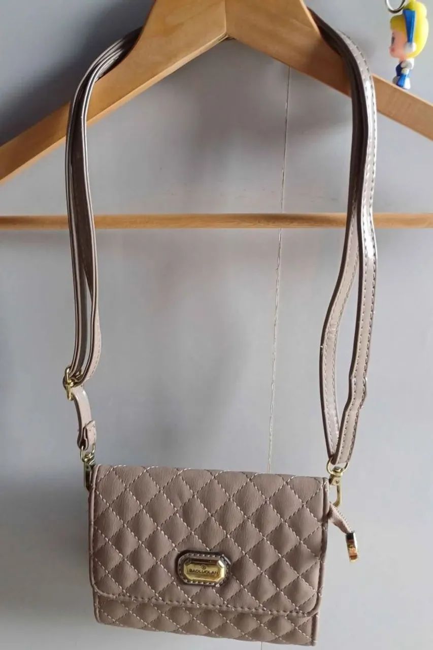 KIT DE BOLSAS MATELASSÊ COM ALÇAS REMOVÍVEIS  - Foto 4