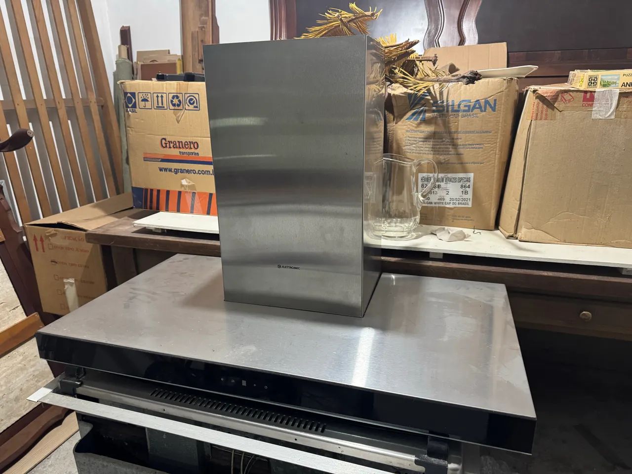 Coifa de parede elettromec inox 90cm