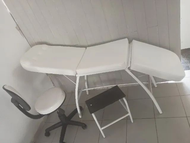 Maca cadeira e escada 