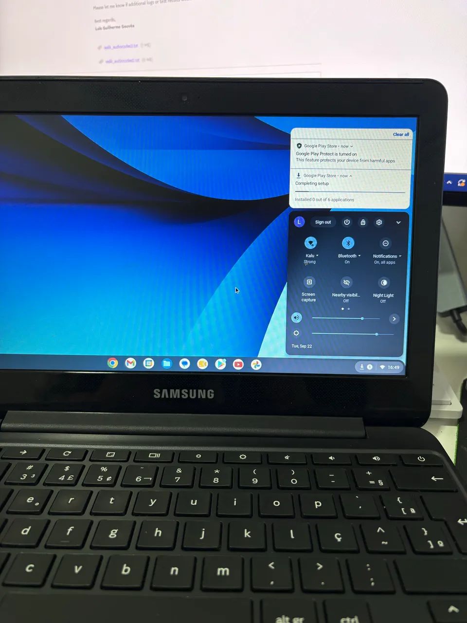 Chromebook Samsung