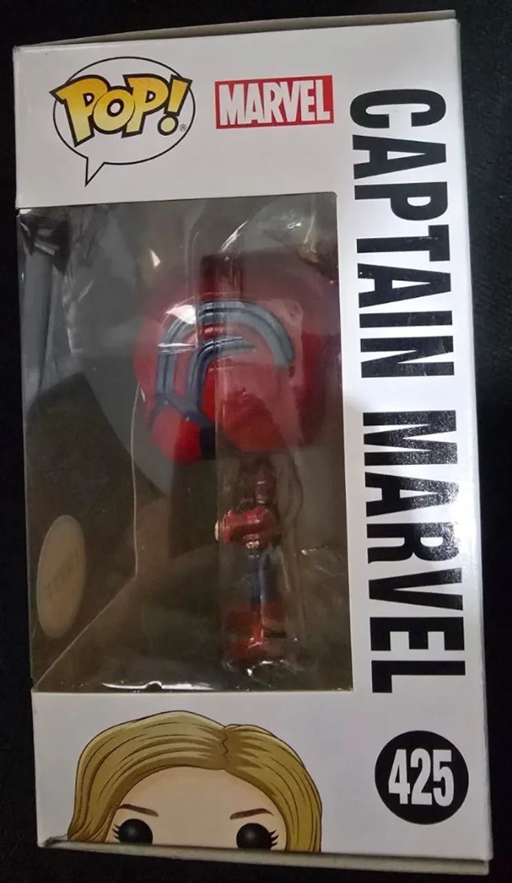 Funko Pop Captain Marvel (Chase) #425   - Foto 4