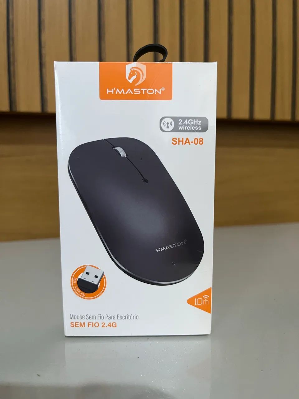 Mouse sem fio, RGB para computador notebook, bluetooth 