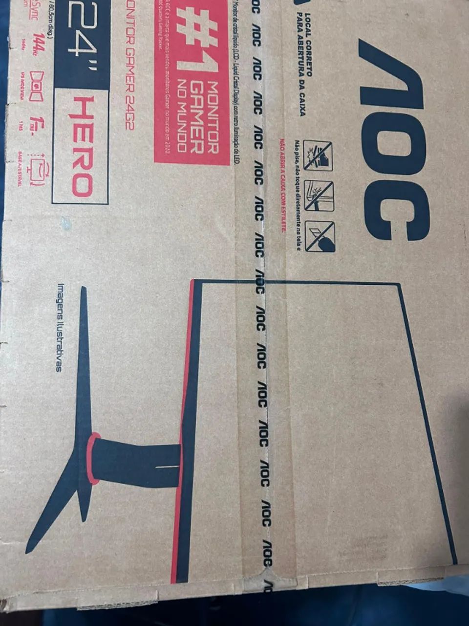 Monitor Gamer AOC 24" 144hz