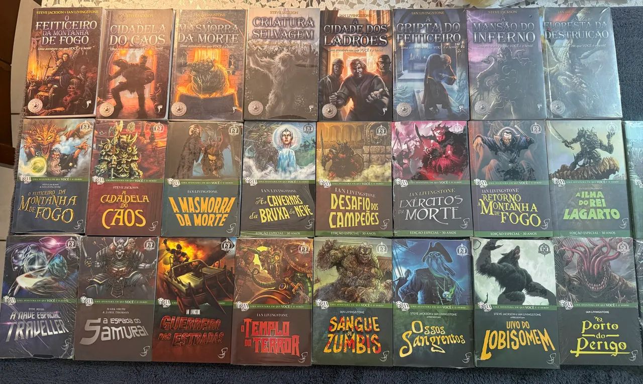 Coleção Fighting Fantasy - Jambô - Livros e revistas - Parque das