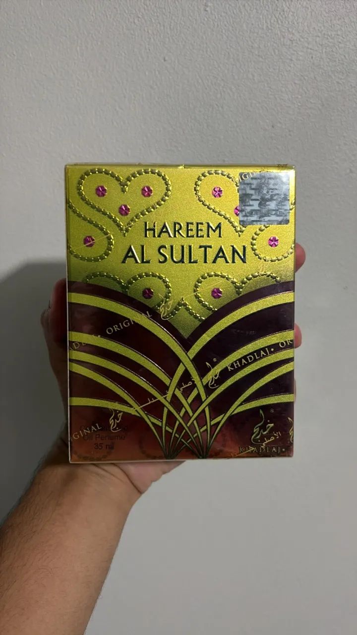 Perfume Árabe Hareem Al Sultan Gold Khadlaj 35ml | Óleo Concentrado