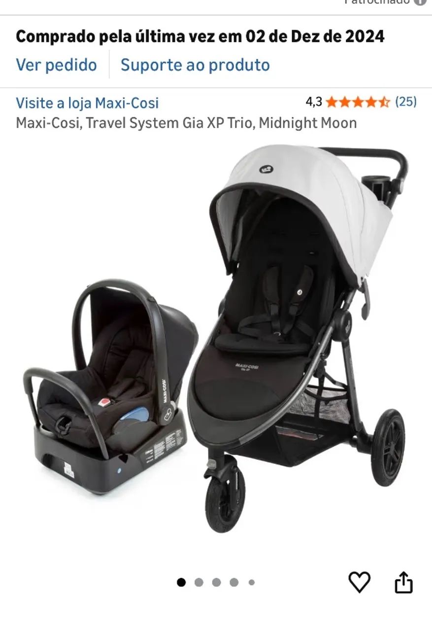 Carrinho de bebê Maxi Cosi