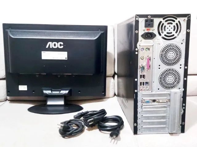 Computador e Monitor (Usado com defeito) - Foto 2