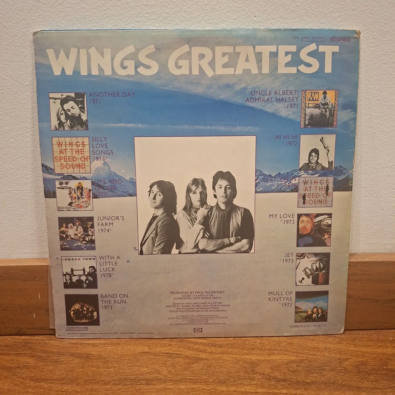 LP Wings Greatest (1978) - Foto 2